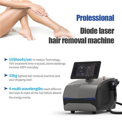 Diodový laserový systém na odstranění chloupků