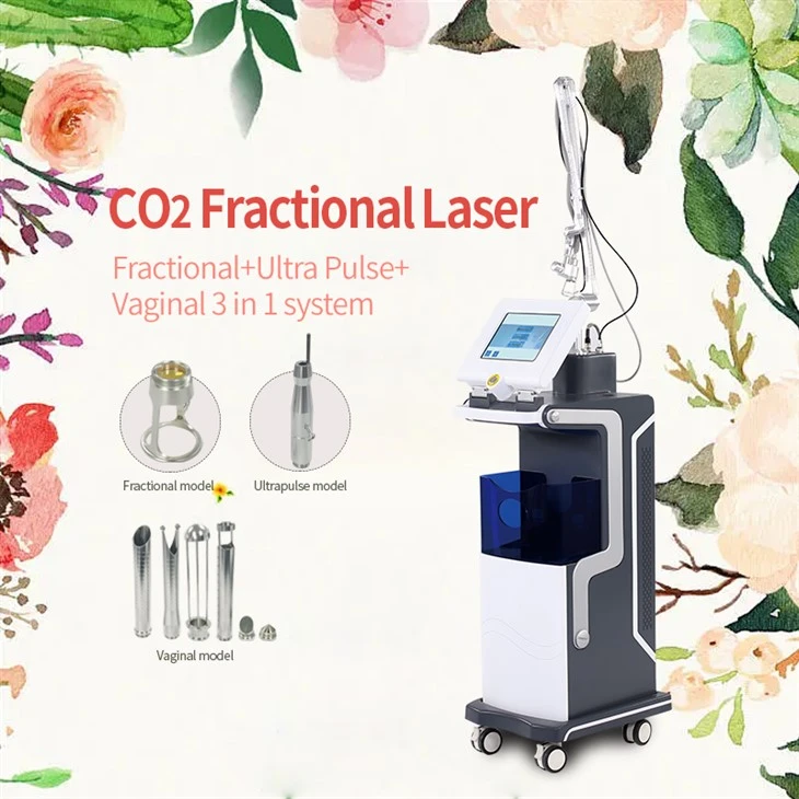 CO2 laserové frakční utažení 3 režimy Multifunkční stroj