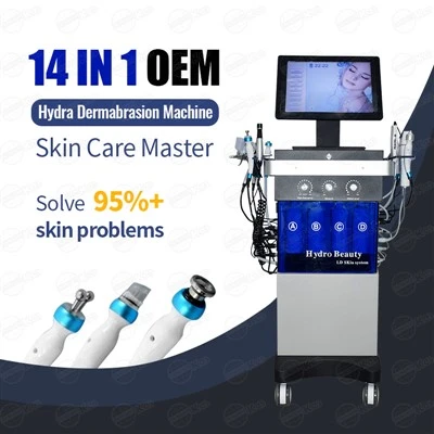 14v1 Hydra Facial DermabrasionAqua Peeling Machine