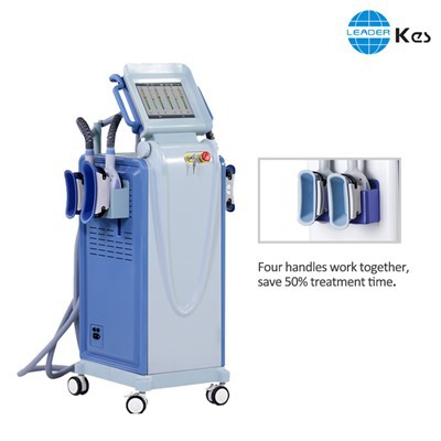 Ztužovací stroj s kryolipolýzou tuku zmrazením