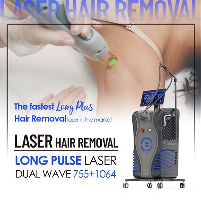 Depilační stroj s diodovým laserem